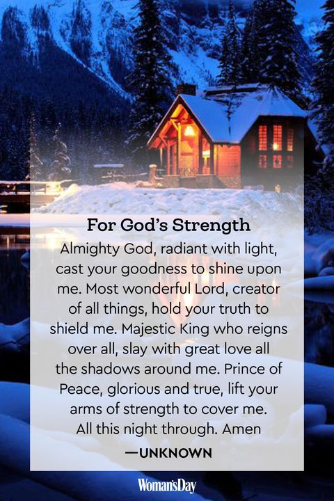 For God's Strength