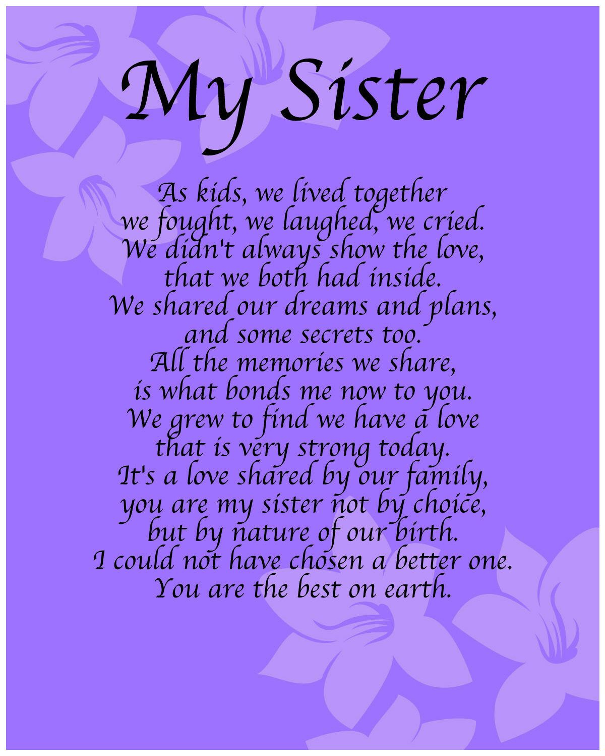 A Prayer For My Sister Churchgistscom