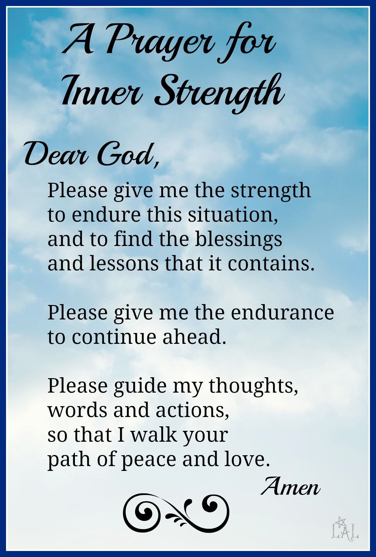 Prayer For Strength