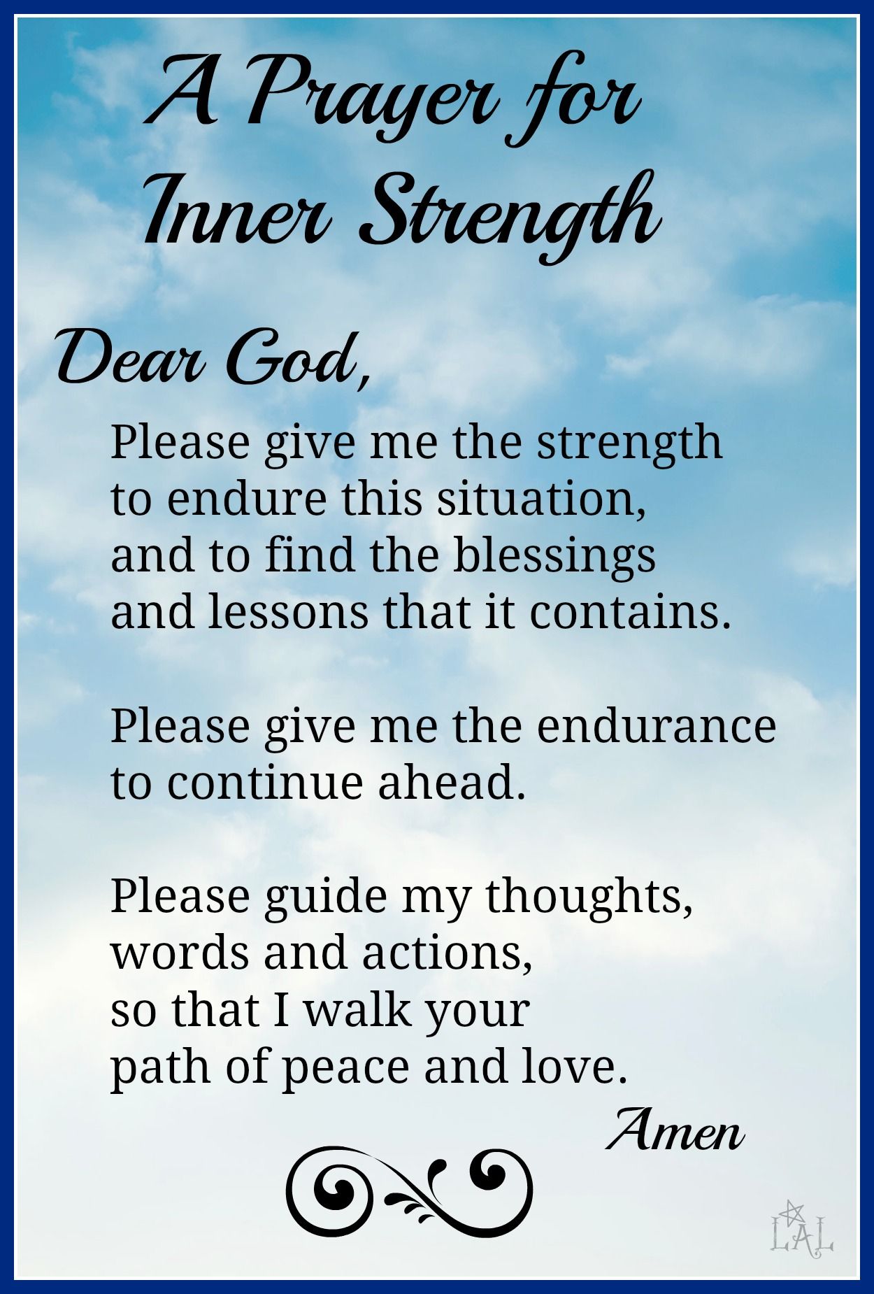 prayer strength