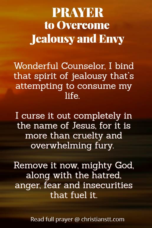 Prayer to Overcome Jealousy and Envy