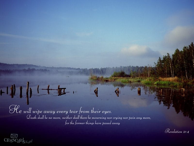 god will wipe every tear