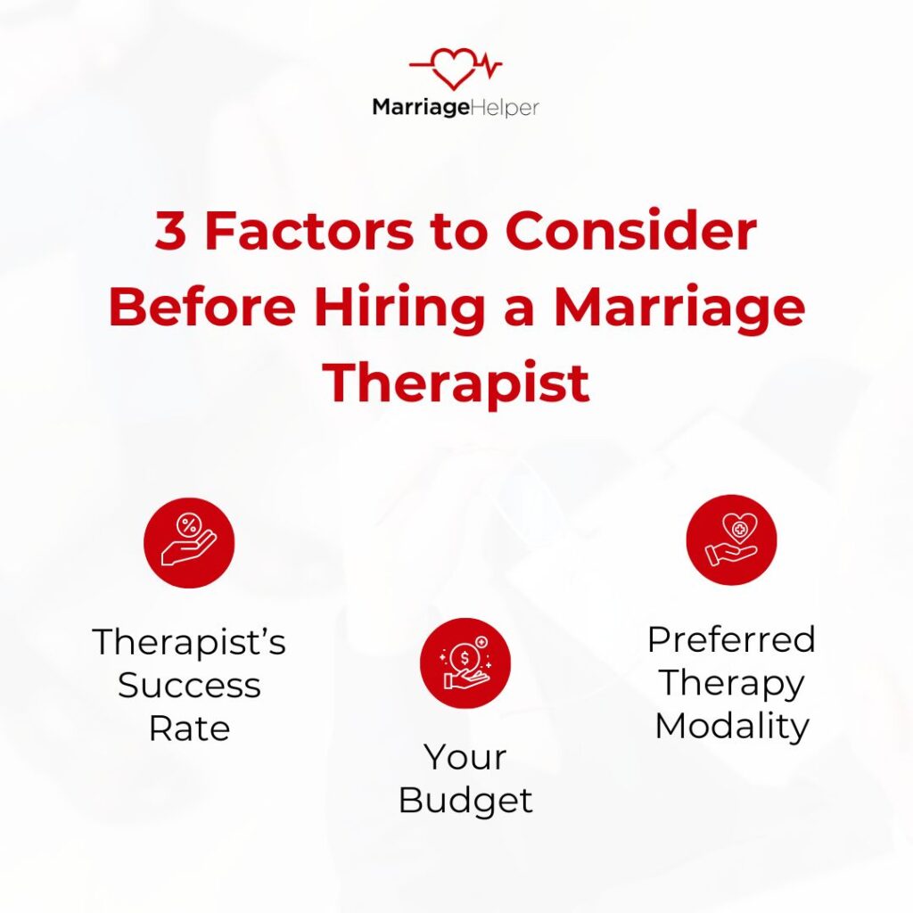 3 Factors to Consider Before Hiring a Marriage Therapist 3 Factors to Consider Before Hiring a Marriage Therapist